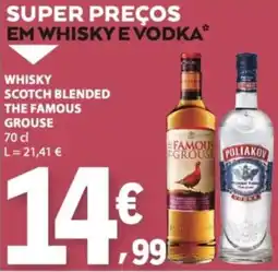 E.Leclerc The Famous Grouse Whisky Scotch Blended promoção