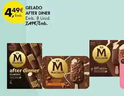 Pingo Doce Gelado after diner promoção