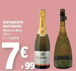 E.Leclerc Espumante raposeira reserva doce promoção
