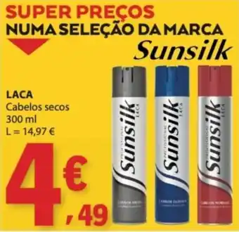 E.Leclerc Laca Sunsilk cabelos secos promoção