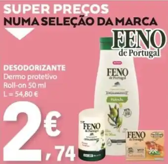 E.Leclerc Desodorizante dermo protetivo feno de portugal promoção