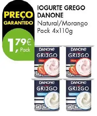 Pingo Doce Iogurte grego danone promoção