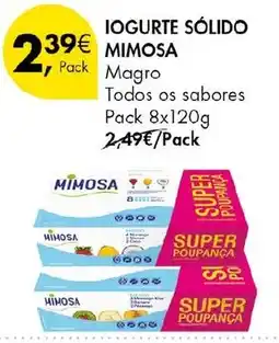 Pingo Doce Iogurte sólido mimosa promoção