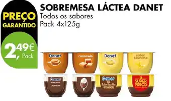 Pingo Doce sobremesa láctea danet promoção
