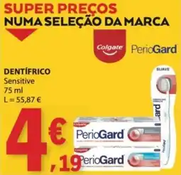 E.Leclerc Dentífrico sensitive colgate perio gard promoção