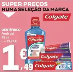 E.Leclerc Colgate dentífrico fresh gel promoção