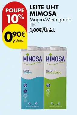 Pingo Doce Leite uht mimosa promoção