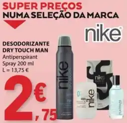 E.Leclerc Desodorizante dry touch man nike promoção