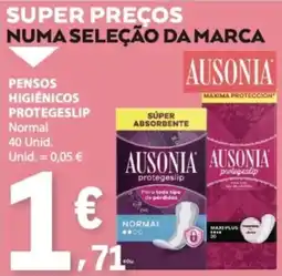 E.Leclerc Pensos higiénicos ausonia protegeslip normal promoção