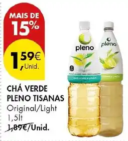Pingo Doce Chá verde pleno tisanas promoção