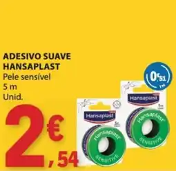 E.Leclerc Adesivo suave hansaplast promoção