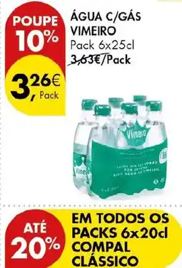 Pingo Doce Água c/gás vimeiro promoção