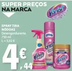E.Leclerc Vanish spray tira nódoas desengordurante promoção