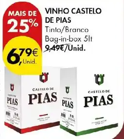 Pingo Doce Vinho castelo de piás promoção