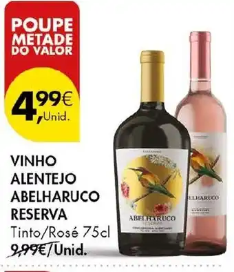 Pingo Doce vinho alentejo abelharuco reserva promoção