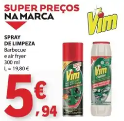 E.Leclerc Vim spray de limpeza barbecue e air fryer promoção