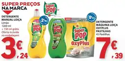 E.Leclerc Detergente manual loiça super pop promoção