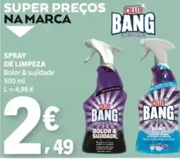 E.Leclerc Cillit Bang spray de limpeza bolor & sujidade promoção