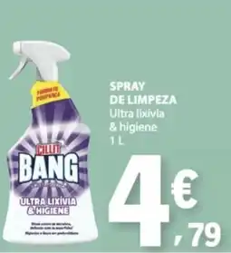 E.Leclerc Cillit bang spray de limpeza ultra lixívia & higiene promoção