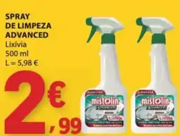 E.Leclerc Spray de limpeza advanced mistolin promoção