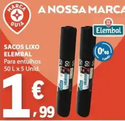 E.Leclerc sacos lixo elembal promoção