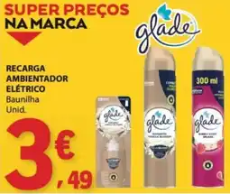 E.Leclerc recarga ambientador elétrico glade baunilha promoção