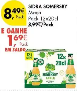 Pingo Doce Sidra somersby maçã promoção