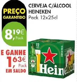 Pingo Doce Cerveja c/álcool heineken promoção