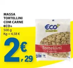 E.Leclerc Massa tortellini com carne eco+ promoção