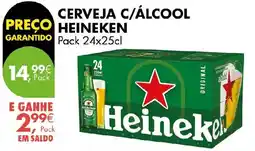 Pingo Doce Cerveja c/álcool heineken promoção