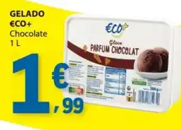 E.Leclerc Gelado eco+ chocolate promoção