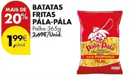 Pingo Doce batatas fritas pála-pála promoção