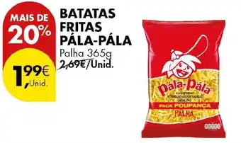 Pingo Doce batatas fritas pála-pála promoção