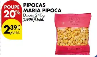 Pingo Doce pipocas maria pipoca doces promoção