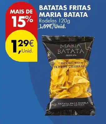 Pingo Doce batatas fritas maria batata promoção