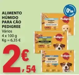 E.Leclerc alimento húmido para cão pedigree promoção