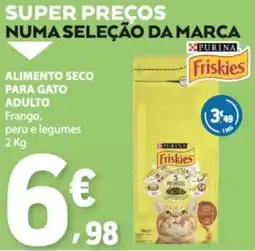 E.Leclerc friskies frango, peru e legumes promoção