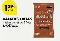 Pingo Doce batatas fritas molho de leitão promoção
