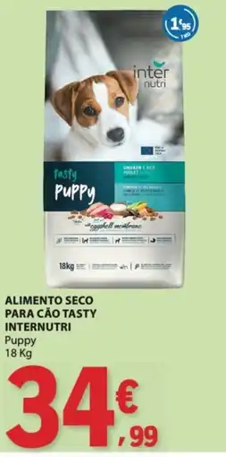 E.Leclerc Alimento seco para cão tasty internutri puppy promoção