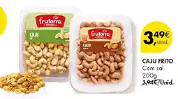 Pingo Doce Caju frito com sal frutorra promoção