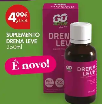 Pingo Doce Go active drena leve promoção