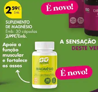 Pingo Doce Suplemento de magnésio promoção