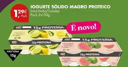 Pingo Doce Iogurte sólido magro proteico go active promoção
