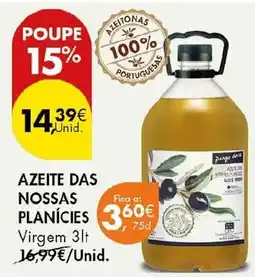 Pingo Doce Azeite das nossas planícies promoção