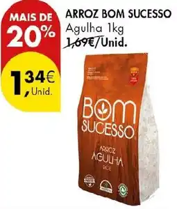 Pingo Doce Arroz bom sucesso agulha promoção