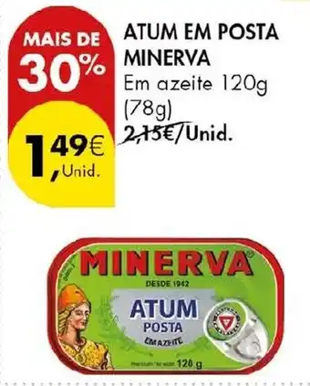 Pingo Doce atum em posta minerva promoção
