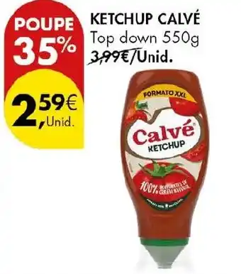 Pingo Doce Ketchup calvé promoção