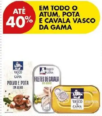 Pingo Doce vasco da gama polvo e pota em alho promoção