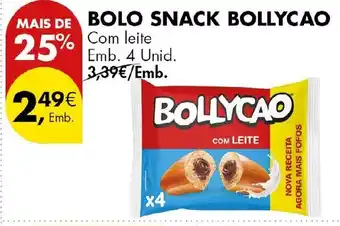 Pingo Doce Bollycao com leite promoção