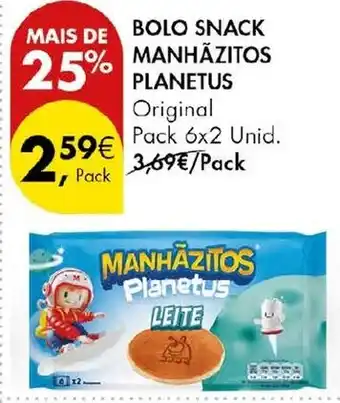 Pingo Doce Bolo snack manhãzitos planetus promoção